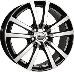 RC Design RC25 schwarz front-poliert (8x18) schwarz