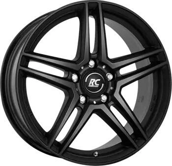 RC Design RCD17 satin-black lackiert (8x18) schwarz