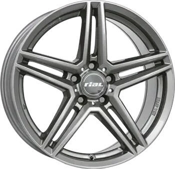RIAL M10 metal-grey (7.5x17) grau