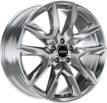 Ronal R71 platinum silver (8.5x20) grau