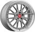 TEC by ASA GT EVO titan-polished-lip (8x18) grau