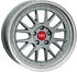 TEC by ASA GT EVO titan-polished-lip (8x18) grau