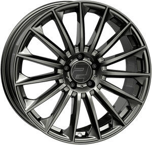 2DRV WH39 dark gunmetal lackiert (8x18) grau