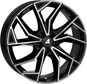 Alutec ADX.02 diamant-schwarz frontpoliert (8x20) schwarz