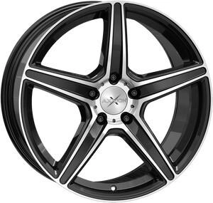 Axxion AX7 schwarz hochglanzpoliert (9x20) schwarz