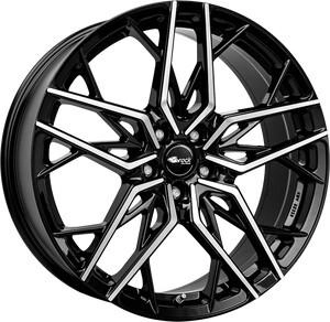 Brock B44 schwarz front-poliert (8.5x20) schwarz