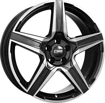 CMS C34 diamond black gloss (7.5x19) schwarz