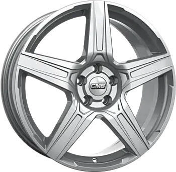 CMS C34 racing silver (7x17) silber