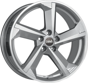 DBV Torino III hyper silber poliert (8x19) silber