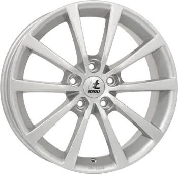 itWHEELS Alice gloss silver (7.5x18) silber