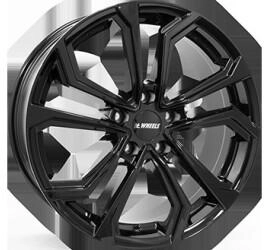 itWHEELS Ella gloss black (8x18) schwarz