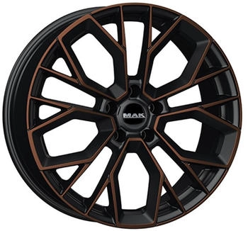 MAK Stilo black & bronze (8.5x19) bronze