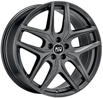MSW Wheels 40 gloss gun metal (8x19) grau