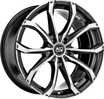 MSW Wheels 48 gloss black full polished (8x19) schwarz