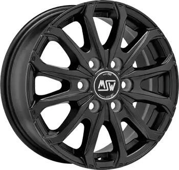 MSW Wheels 48 Van matt black (6.5x16) schwarz
