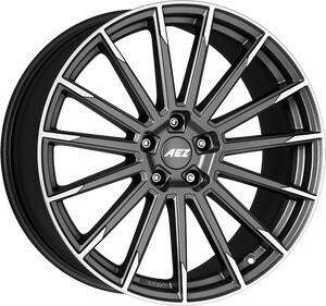 AEZ Atlanta graphite matt polished (8.5x19) grau