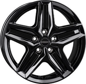 Borbet CWZ black glossy (7.5x18) schwarz