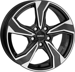 Dezent KB black/polished (6.5x16) schwarz