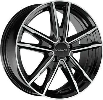Dezent KF black/polished (8x19) schwarz