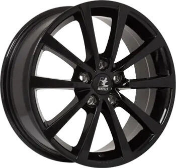 itWHEELS Alice gloss black (7.5x18) schwarz