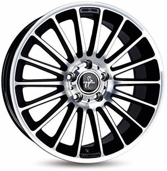 Keskin KT15 Speed black front polish (7x17) schwarz