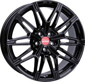 MAM B3 black painted (8.5x19) schwarz