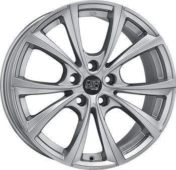 MSW Wheels 27 T full silver (9.5x19) silber
