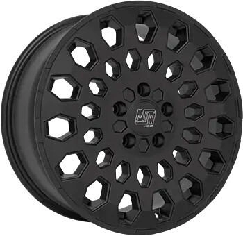 MSW Wheels 99 matt black (8x18) schwarz
