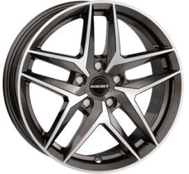 Borbet Z mistral anthracite glossy polished (8x19) grau