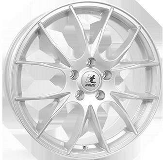 itWHEELS Kira gloss silver (6.5x16) silber