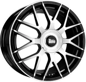 MAM GT1 black front polish (8.5x20) schwarz