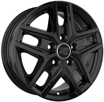 MSW Wheels 40 Van gloss black (6.5x16) schwarz