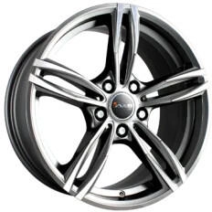AVUS Racing AC-MB3 anthracite polished (7.5x17) grau