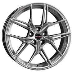 Borbet QX hyper black silver (8x19) schwarz