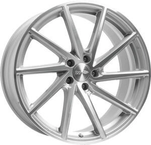 Brock B37 kristallsilber front-poliert (8x18) silber