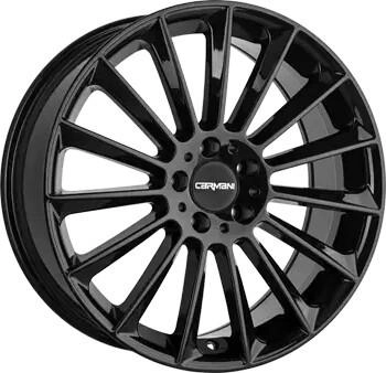 Carmani 17 Fritz black (9x18) schwarz