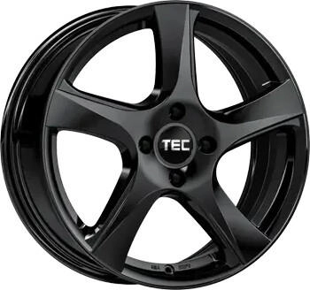 TEC by ASA AS5 black glossy (7x17) schwarz