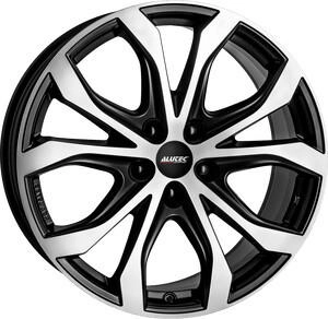 Alutec W10X racing-schwarz frontpoliert (9x20) schwarz