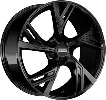 Fondmetal Atena glossy black (8.5x19) schwarz