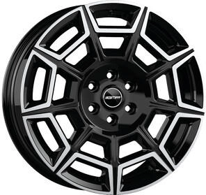 GMP Pervan 8x18 6/140 ET53 schwarz front poliert