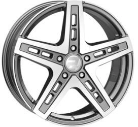 2DRV WH38 9.5x22 5/130 ET35 daytonagrau hochglanzpoliert