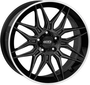 Dotz Wheels LongBeach 10x20 5/112 ET19 schwarz Horn poliert