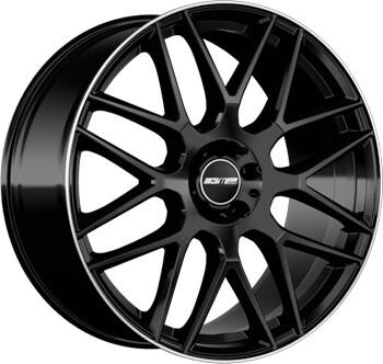 GMP Berghem 10x22 5/112 ET50 schwarz horn poliert