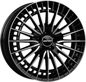 GMP QSTAR 8x19 5/130 ET35 schwarz front poliert