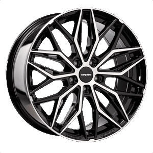 Carmani 26 Max 7x17 5/112 ET47 schwarz Front poliert