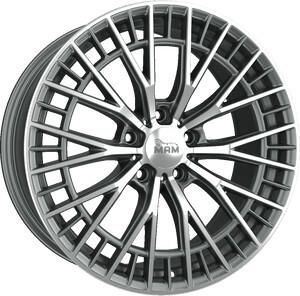MAM GT2 8.5x19 5/120 ET35 palladium Front poliert