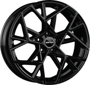 GMP Cartesio 6.5x16 4/100 ET35 schwarz glanz