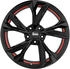 MAM RS6 7.5x17 5/112 ET30 schwarz undercut rot