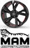 MAM RS6 7.5x17 5/112 ET30 schwarz undercut rot