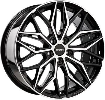 Carmani 26 Max 8x18 5/100 ET40 schwarz Front poliert